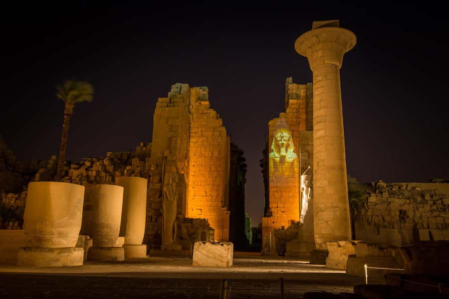 Luxor: Karnak Sound And Light Show With Dinner, Felucca - Karnak at Night: When Temple Stones Start Talking
