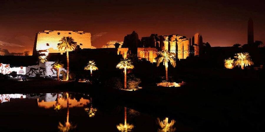 Luxor: Karnak Sound And Light Show With Dinner, Felucca - Walking Karnak After the Audio Starts: What You Will Notice