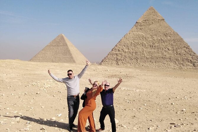 Luxury Private Tour Giza pyramids ,Sphinx ,Camel Rid and Lunch - The Great Sphinx stop: fast, important, and very photo-friendly