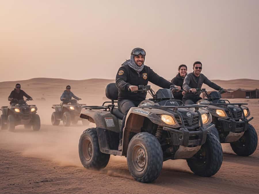 Makadi Bay: 2H Quad Bike, Camel, Stargazing, Dinner & Show - Quick hits before you go