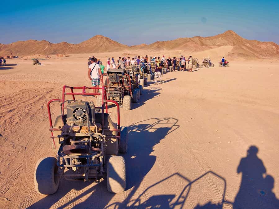 Makadi Bay: ATV, Sea View, Camel, Stargazing, Dinner & Show - The 2-hour ATV loop, photos included, speed controlled