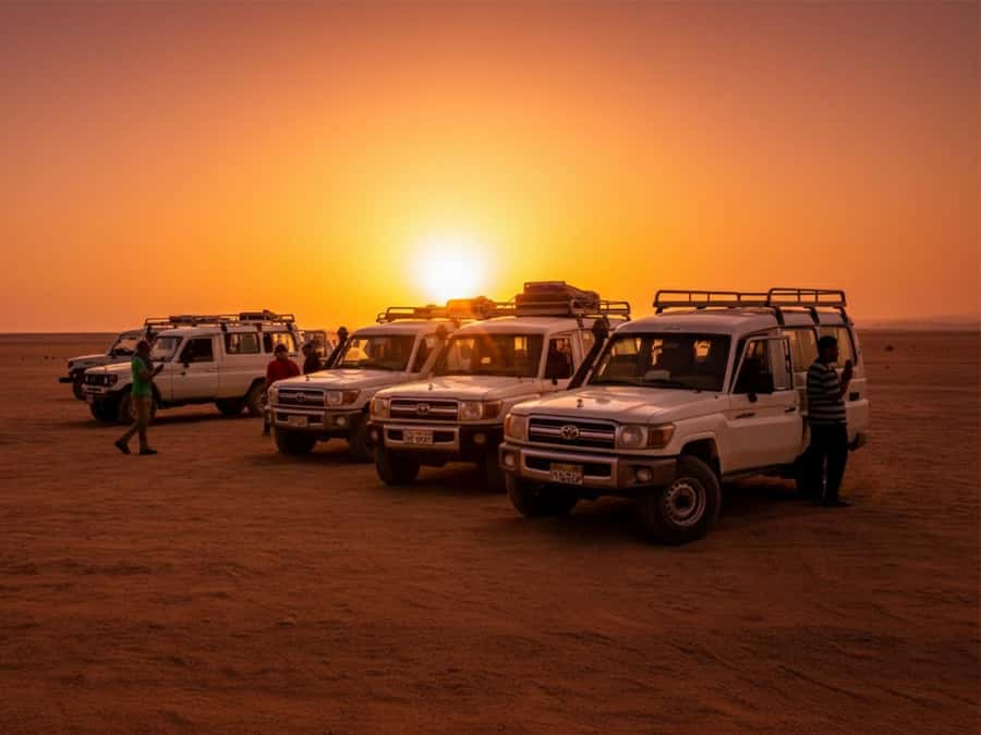 Makadi Bay: Mega Tour Jeep, ATV, Buggy, Camel, Dinner & Show - Key moments to look for