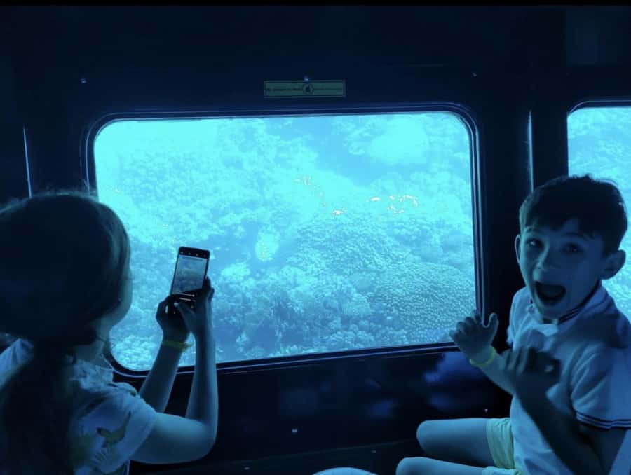Makadi Bay: Royal Seascope Submarine Cruise & Snorkel stop - The smooth part, boat cruise and the reef run