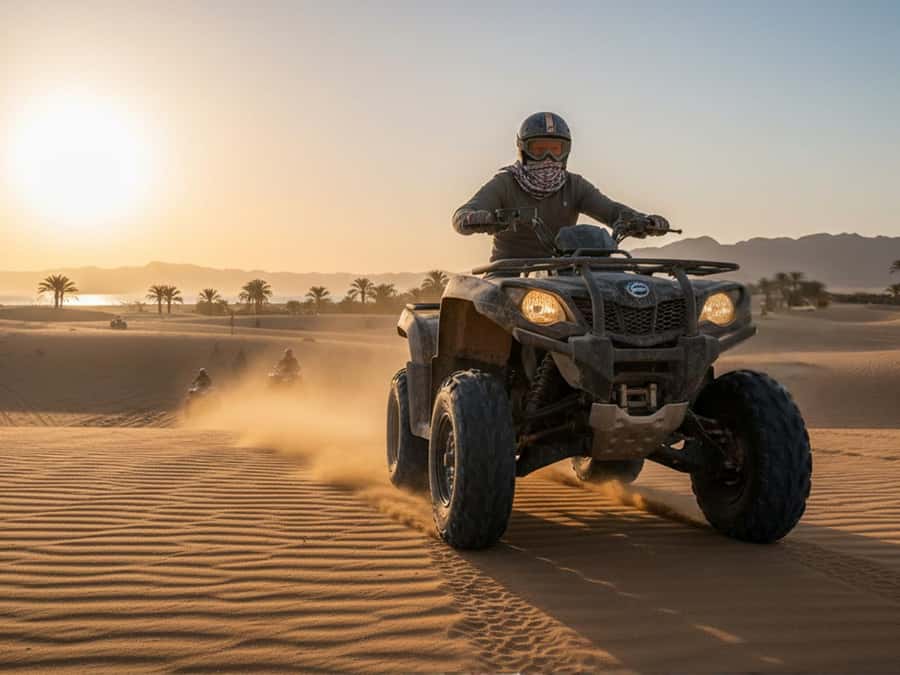 Makadi Bay: Sunrise Quad & Traditional Oriental Breakfast - Key moments worth planning for