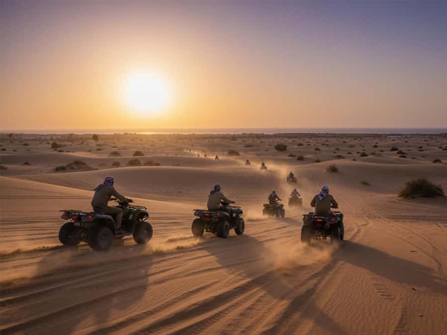 Makadi Bay: Sunrise Quad & Traditional Oriental Breakfast - Getting There From Makadi Bay and Hurghada: Transfer Times That Matter