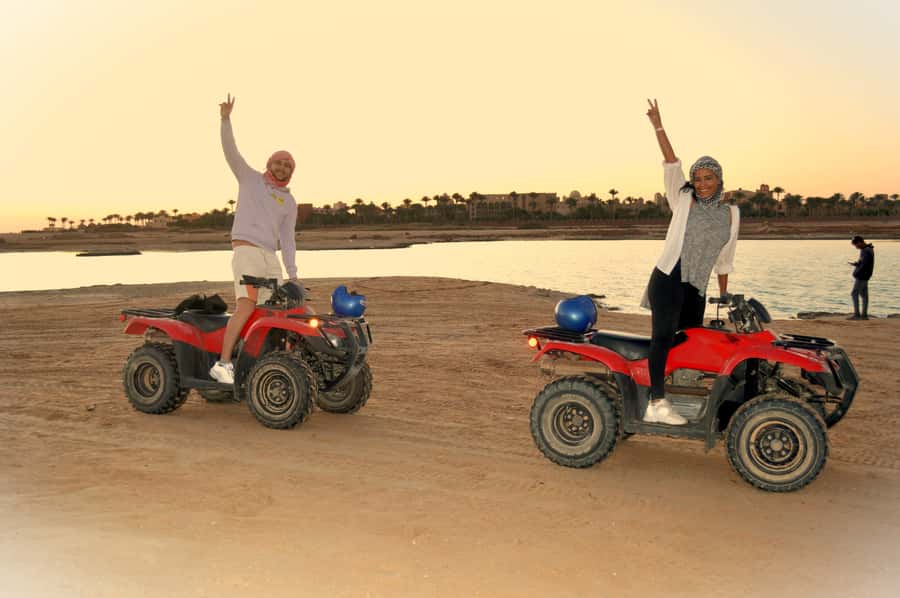 Makadi Bay: Sunrise Quad & Traditional Oriental Breakfast - Choosing Your Timing: Sunrise Breakfast vs Day Thrills vs Sunset Stars