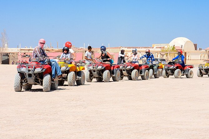 Makadi Bay: Sunset Quad & ATV Adventure & Seaview - Camel ride details and optional upgrades