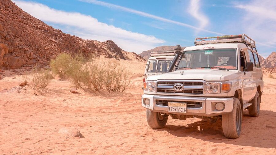 Marsa Alam Bedouin Nights: Jeep Safari, Dinner & Stargazing - Inside the dune-driving: 4x4 jeep, quad, buggy, and the short camel pause