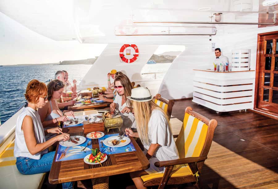 Marsa Alam: Elite vip Turtle bay snorkeling with BBQ Lunch - A four-deck VIP boat feel out of Port Ghalib Marina