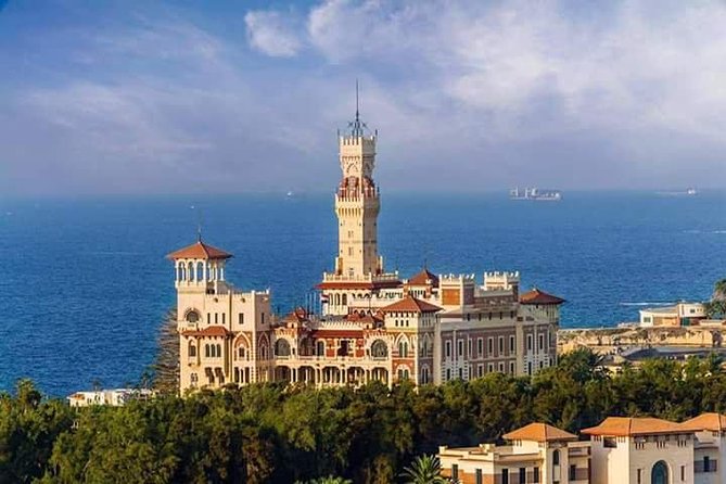 Mirette Tour in Alexandria from Alexandria hotels and Alexandria Port - Passing the Mansheya Italian memorial stop, a small detour with a big story