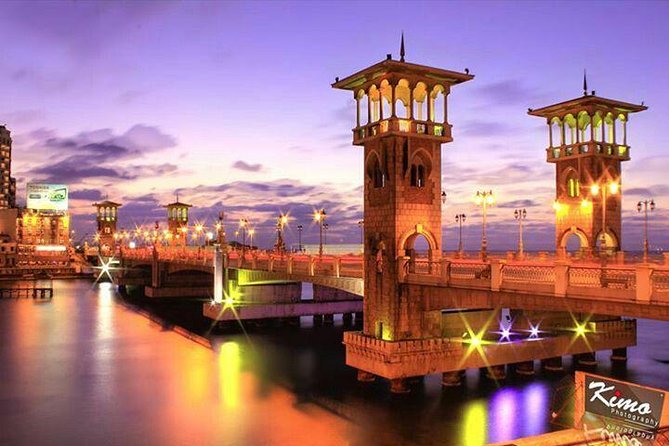 Mirette Tour in Alexandria from Alexandria hotels and Alexandria Port - Kom el Shoqafa catacombs, Roman cemetery beneath the streets