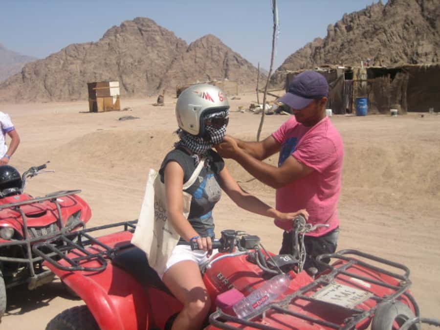 Morning Trip: Desert Safari Riding a Speed Quad Bike, Pickup - Quad Riding in the Dunes: Speed, Sand, and Why Your Body Matters