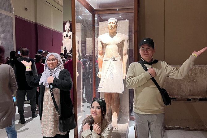 New Grand Egyptian museum half day tour (GEM museum) - Entering the museum story: gate symbols, the obelisk, and the Great Hall