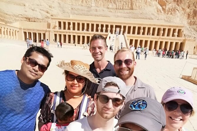 Nile Cruise Dream 4 Days Aswan to Luxor & Abu Simbel. Air Balloon - West Bank highlights in one day: Valley of the Kings, Deir el Bahari, and Colossi of Memnon