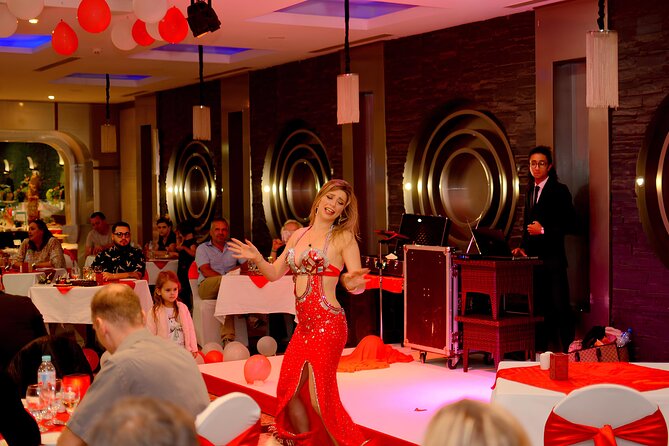 Nile Dinner Cruise on Nile Maxim the Most Luxurious Cruising Restaurant in Cairo - Dinner with Egyptian classics, plus belly dancer and folklore show