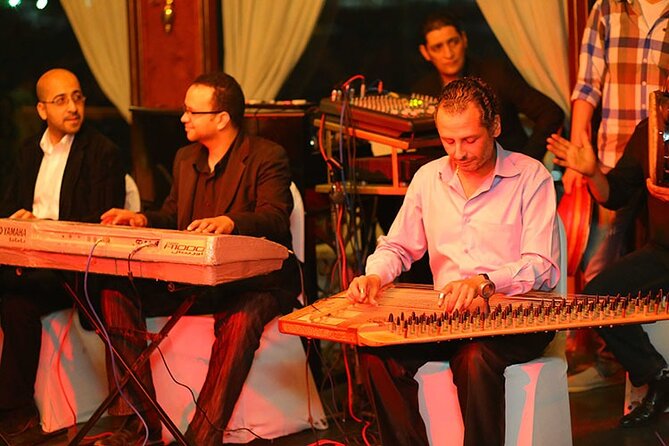 Nile Maxim Dinner Cruise In Cairo - Tannura and Belly Dancer-Oriental Show show - Your 3-Hour Plan, From Hotel Pickup to Two Hours of Sailing