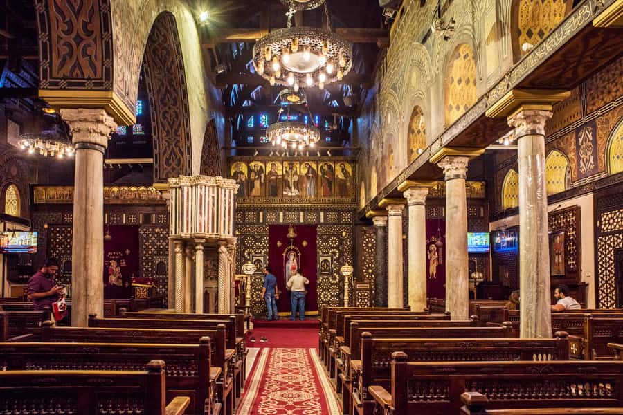 Old Cairo: Full-Day Islamic and Coptic Cairo Tour with Lunch - The Hanging Church (Al-Muallaqa): a standout Old Cairo moment