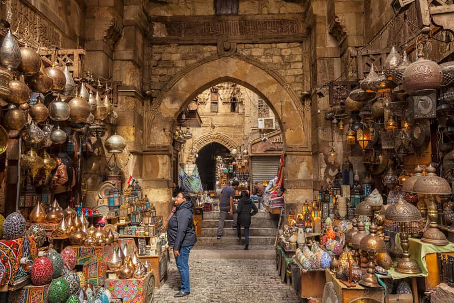 Old Cairo: Full-Day Islamic and Coptic Cairo Tour with Lunch - Khan El Khalili Bazaar: where shopping is part of the culture