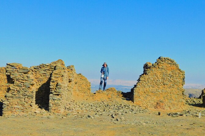 Overnight camping black and white desert. - Bedouin village and the cold spring swim