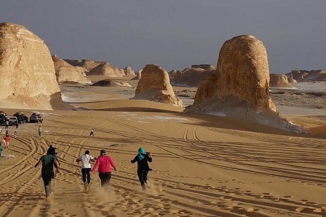 Private 2 Days 1 Night Bahariya Oasis Desert Camping Tour - Black Desert Day: Al-Marsous Crater, Cold Sulfur Water, and Crystal Mountain