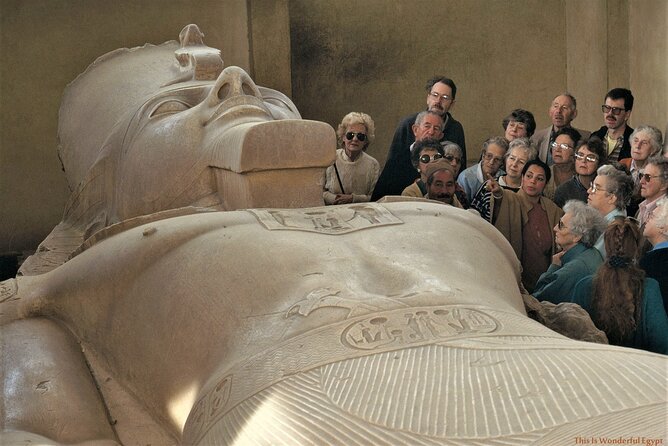 Private All Inclusive;Giza Pyramids,Sphinx,Memphis,Saqqara,Lunch&Camels - Mit Rahina Museum and Memphis: the stop that ties it together