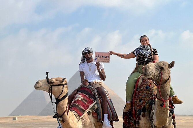 Private Day from Sharm to Cairo by plane, all entrance fees, Camel, Lunch, Guide - Food, breaks, and the rhythm of a tight day