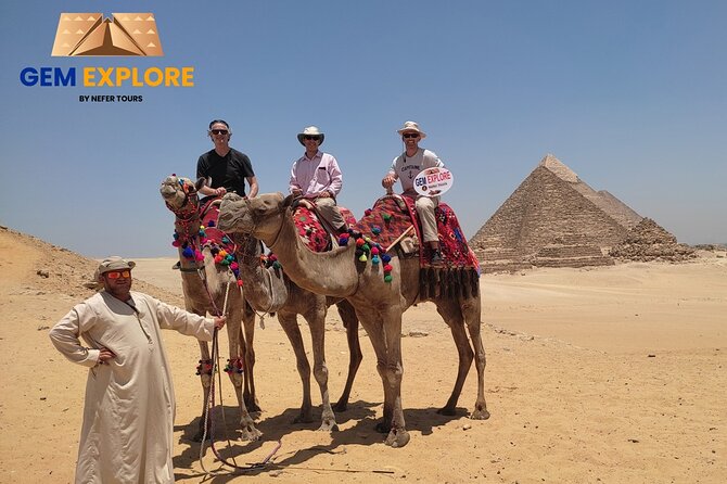 Private Day Tour Giza Pyramids, Egyptian Museum &Khan El-Khalili - Museum of Egyptian Antiquities: 3 hours, 120,000 artifacts, and Tutankhamun