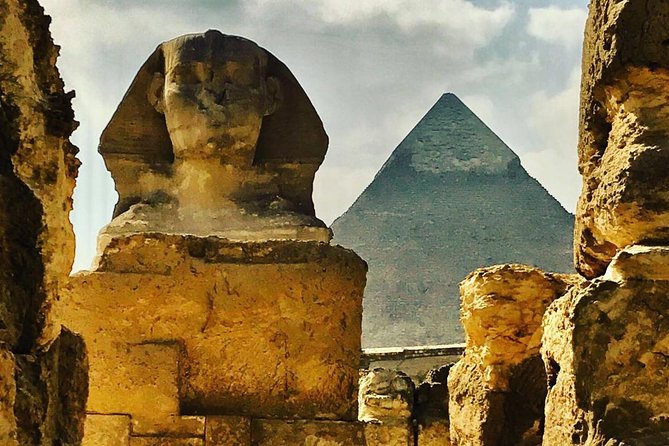 Private Day Tour Giza Pyramids, Memphis and Sakkara Pyramids - Giza Pyramids first: panoramic views and the real time saver