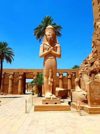 Private Full Day Tour to Luxor from Cairo with Flight - Colossi of Memnon: two huge statues, then back into the story
