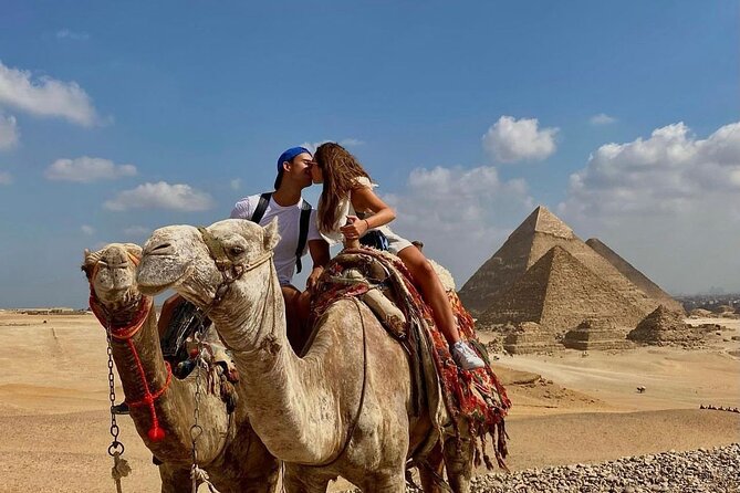 Private Giza Pyramids, Memphis and Sakkara Day Trip in Cairo. - Giza Pyramids Route: Cheops, Chephren, Mykerinus, and the Sphinx