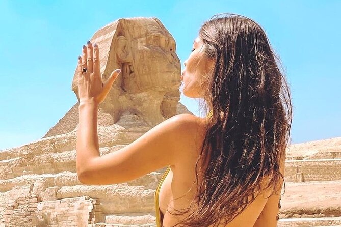 private Giza Pyramids,Sphinx and the New Grand Egyptian Museum - Lunch in Cairo and Staying Fueled for GEM Time