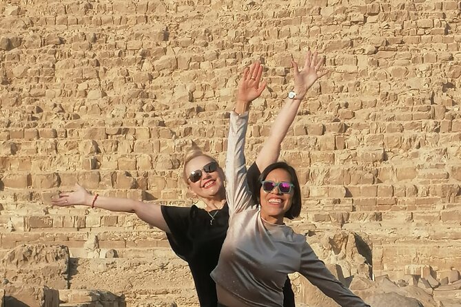 Private Giza Pyramids,Sphinx,camel,lunch, 2 tombs,Great Pyramid - Inside the Great Pyramid of King Cheops: a ticketed moment, not a casual peek