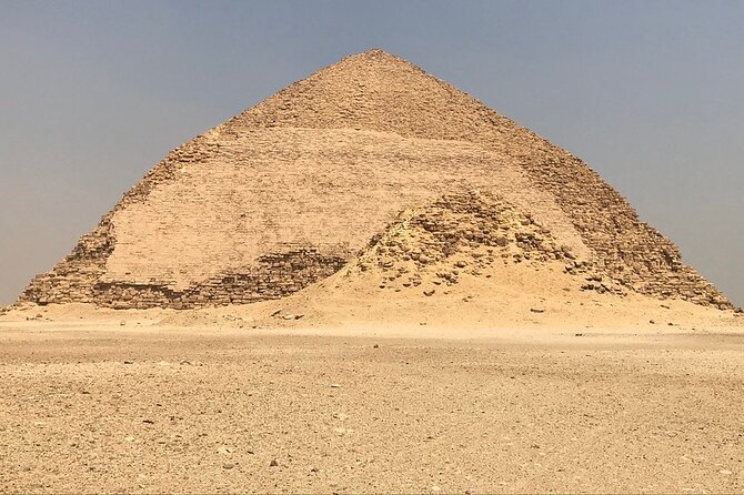 Private Guided Tour to Giza pyramids, Sphinx, Saqqara and Dahshur + Lunch - Dahshur’s Red and Bent Pyramids for Snefru