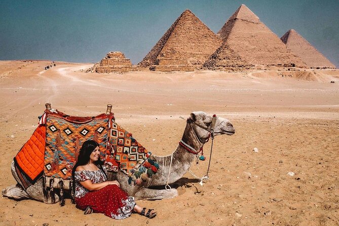 Private Guided Tour to Giza pyramids, Sphinx, Saqqara and Dahshur + Lunch - Optional Camel Ride: Fun Add-On, Not a Core Requirement