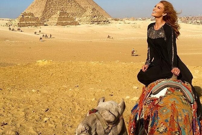 Private Guided Tour to Giza Pyramids, Valley Temple and Sphinx - Inside pyramids, camel rides, and quad biking as optional add-ons