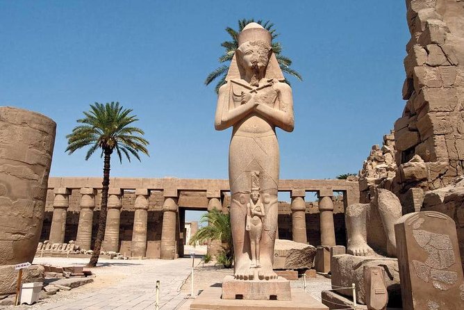 Private Luxor Day Tour from Cairo by plane - Deir el Bahari and Hatshepsut Temple, with the sun deity story