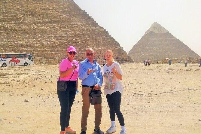 Private Tour: Giza Pyramids & Cairo Museum & Bazaar(All included) - Great Sphinx: using the same ticket and learning what you are looking at