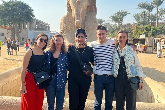 Private tour: GIza Pyramids, Memphis City & Sakkara Pyramid - Memphis: Ramses II, the Alabaster Sphinx, and a later chapter