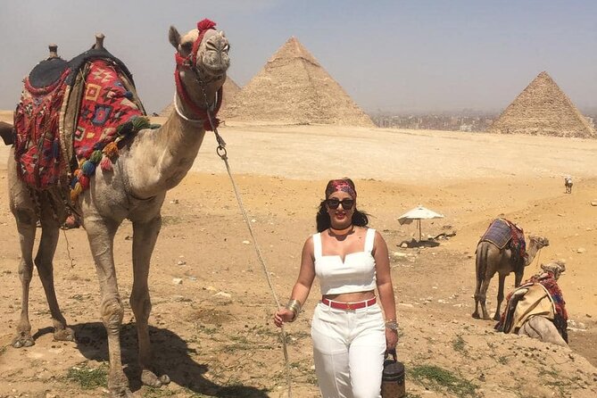 Private Tour Giza Pyramids ,Sphinx,Memphis,Saqqara&Pyramid Inside - Giza Plateau Time: Three Pyramids Plus the Nine-Pyramid View