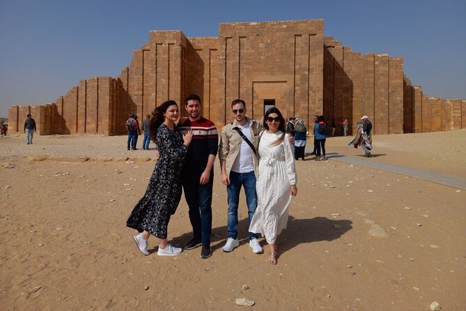 Private Tour Giza Pyramids Sphinx Sakkara and Dahshur - Saqqara Step Pyramid: seeing the pyramid idea begin