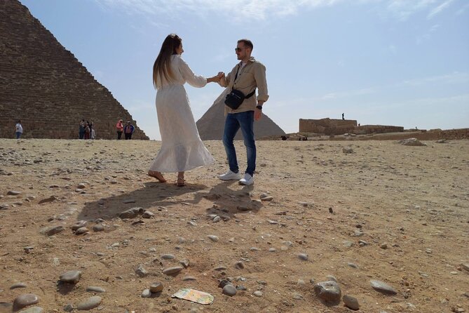 Private Tour Giza Pyramids Sphinx Sakkara and Dahshur - Giza Plateau: pyramids, Sphinx, panorama, and optional camel time