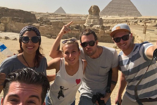 Private Tour to Giza Pyramids Sphinx with Camel Riding - What to expect from your guide, Ahmed and Nevin as a clue