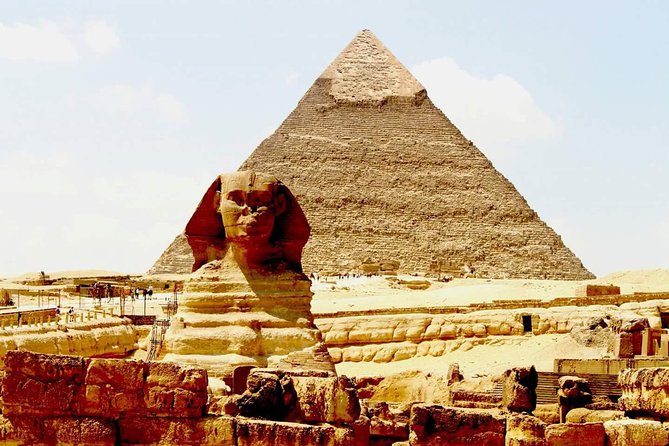 Private Tour To Giza Pyramids,Sphinx With Entry Inside The Great Pyramid - The Great Sphinx: where myths meet stone