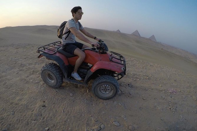 Private Trip Giza pyramids & an Atv quad bike ride from Cairo/Giza hotels - Cheops, Chephren, Mycerinus, and the Great Sphinx, what you’ll actually see
