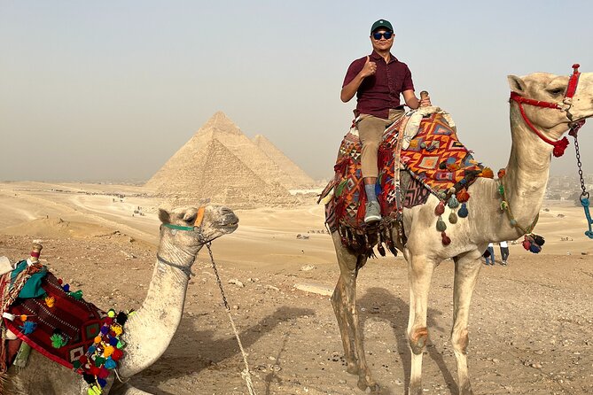 PrivateTour Visiting Giza Pyramids and The Great Sphinx - Great Sphinx: The Myth, the King, and the Missing Nose Story