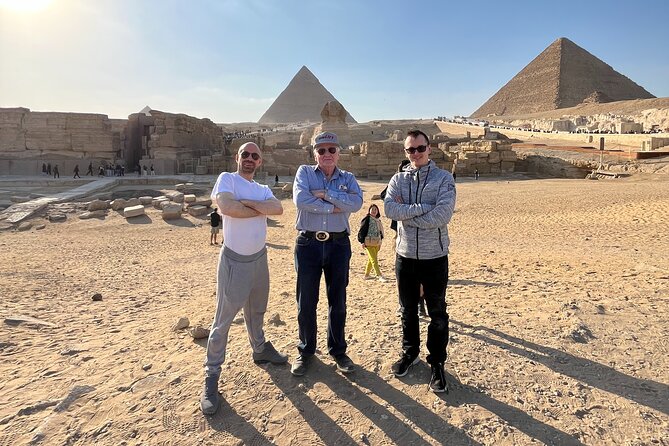 PrivateTour Visiting Giza Pyramids and The Great Sphinx - Great Pyramid of Khufu: The Big One, With Concrete Facts