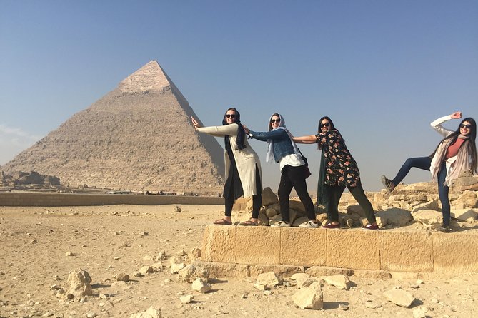Privet Tour to Pyramids of Giza, Sphinx & Memphis and Saqqara - The Great Sphinx stop you can actually enjoy, not just sprint past