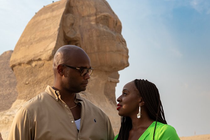 Pyramids of Giza Photoshoot & Tour with Camel, Horse & Shopping - Stop 2, Khafre’s Pyramid: short stop, strong photo payback