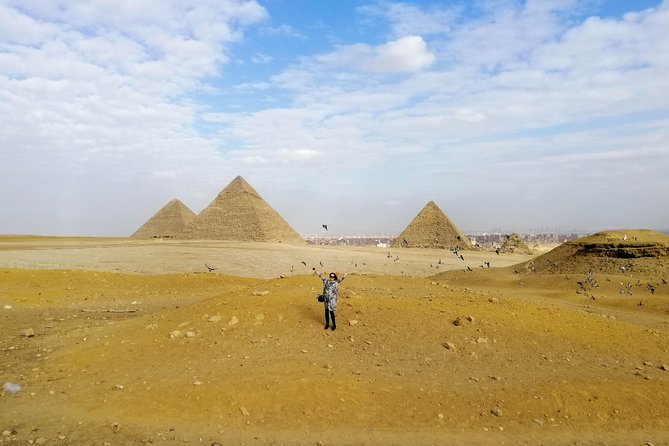 Pyramids of Giza, the Sphinx, the Egyptian Museum. - Egyptian Museum sprint: Tutankhamun treasures plus major finds