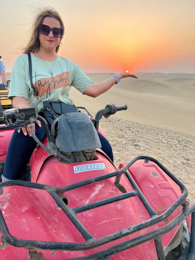 Pyramids Quad Biking Adventure - Pickup From Cairo or Giza: Private, Air-Conditioned, and Language-Supported